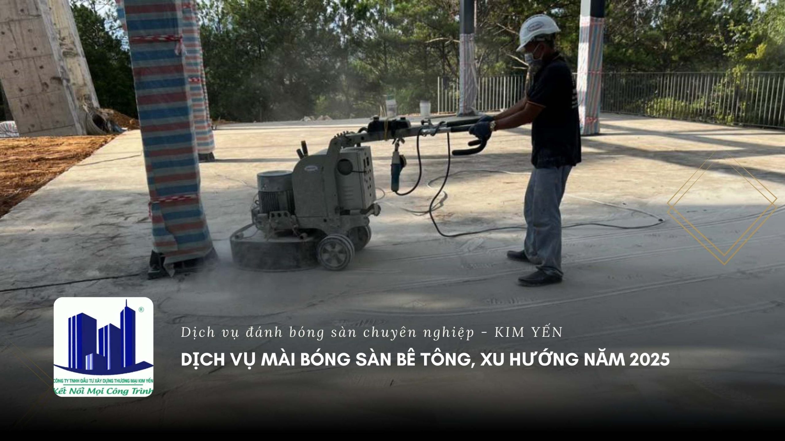 Dịch vụ mài bóng sàn bê tông, xu hướng năm 2025 Dịch vụ mài bóng sàn bê tông, xu hướng năm 2025