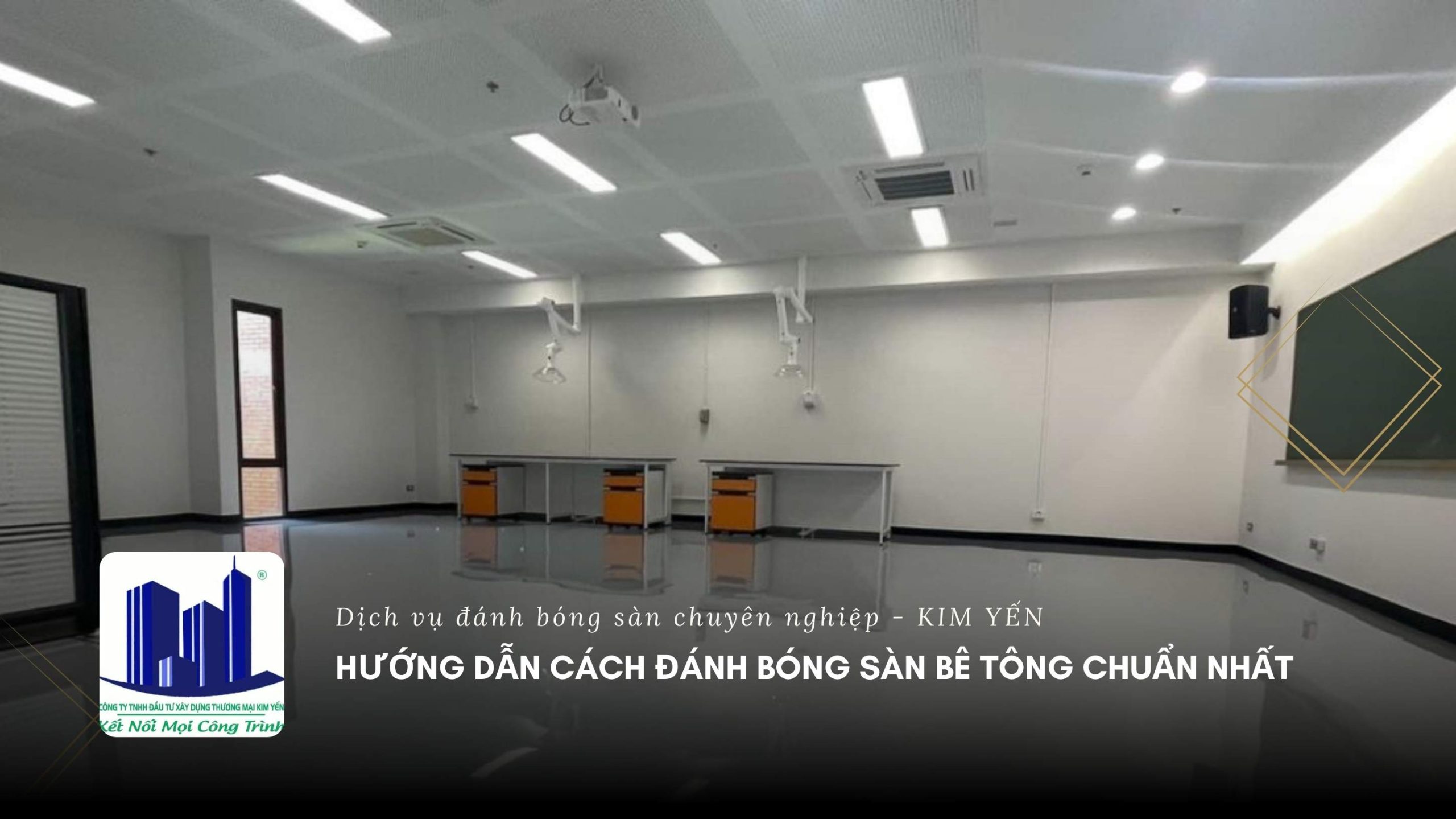 Hướng dẫn cách đánh bóng sàn bê tông chuẩn nhất Hướng dẫn cách đánh bóng sàn bê tông chuẩn nhất