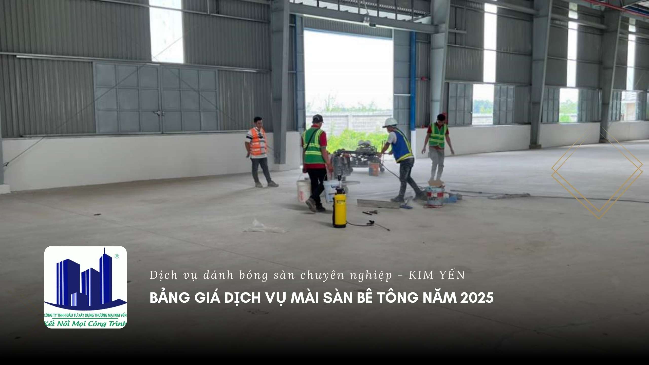 Bảng giá dịch vụ mài sàn bê tông năm 2025 Bảng giá dịch vụ mài sàn bê tông năm 2025