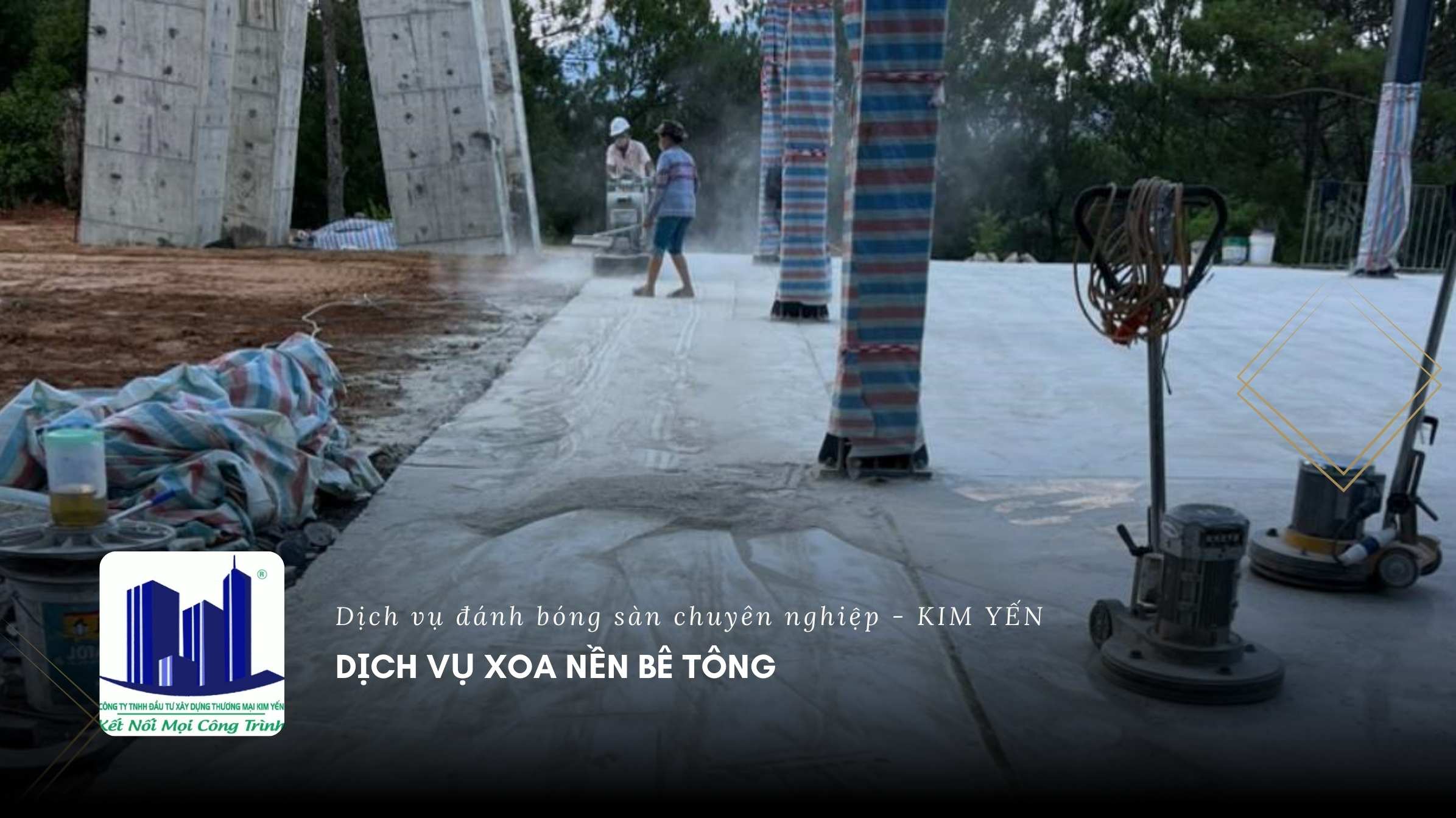 Dịch vụ xoa nền bê tông