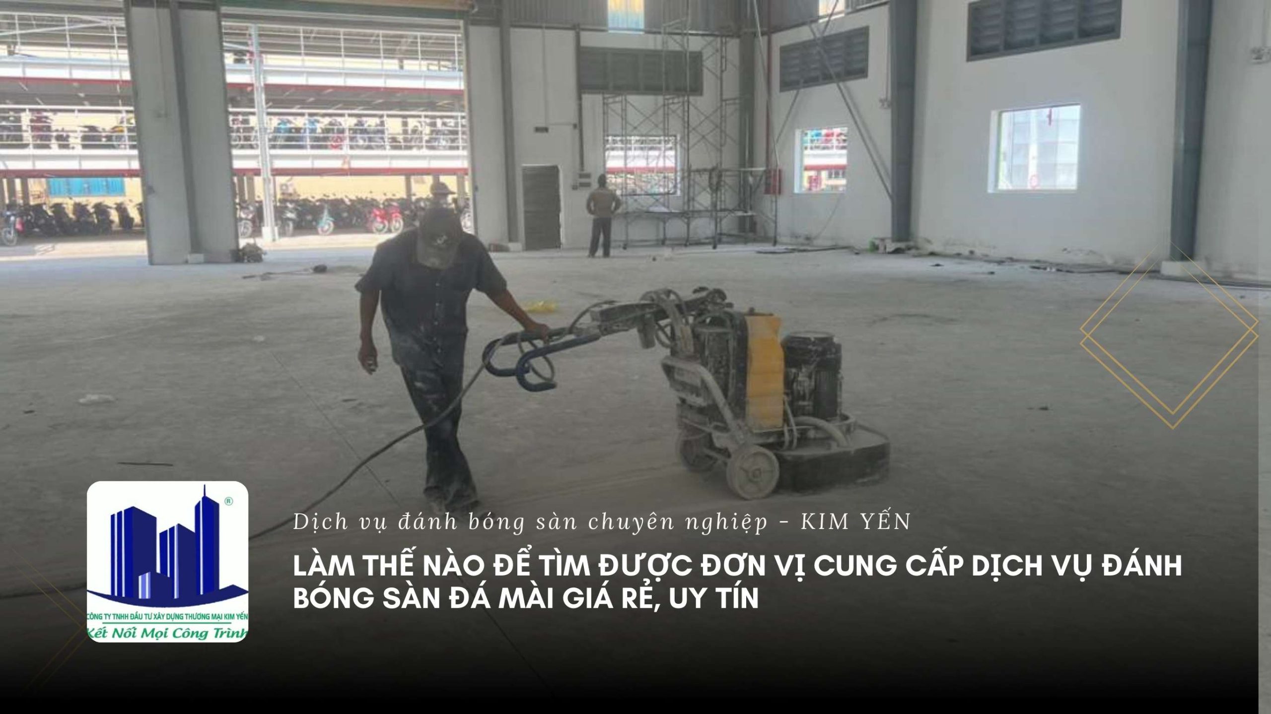 Đánh bóng sàn bê tông tại Tây Ninh