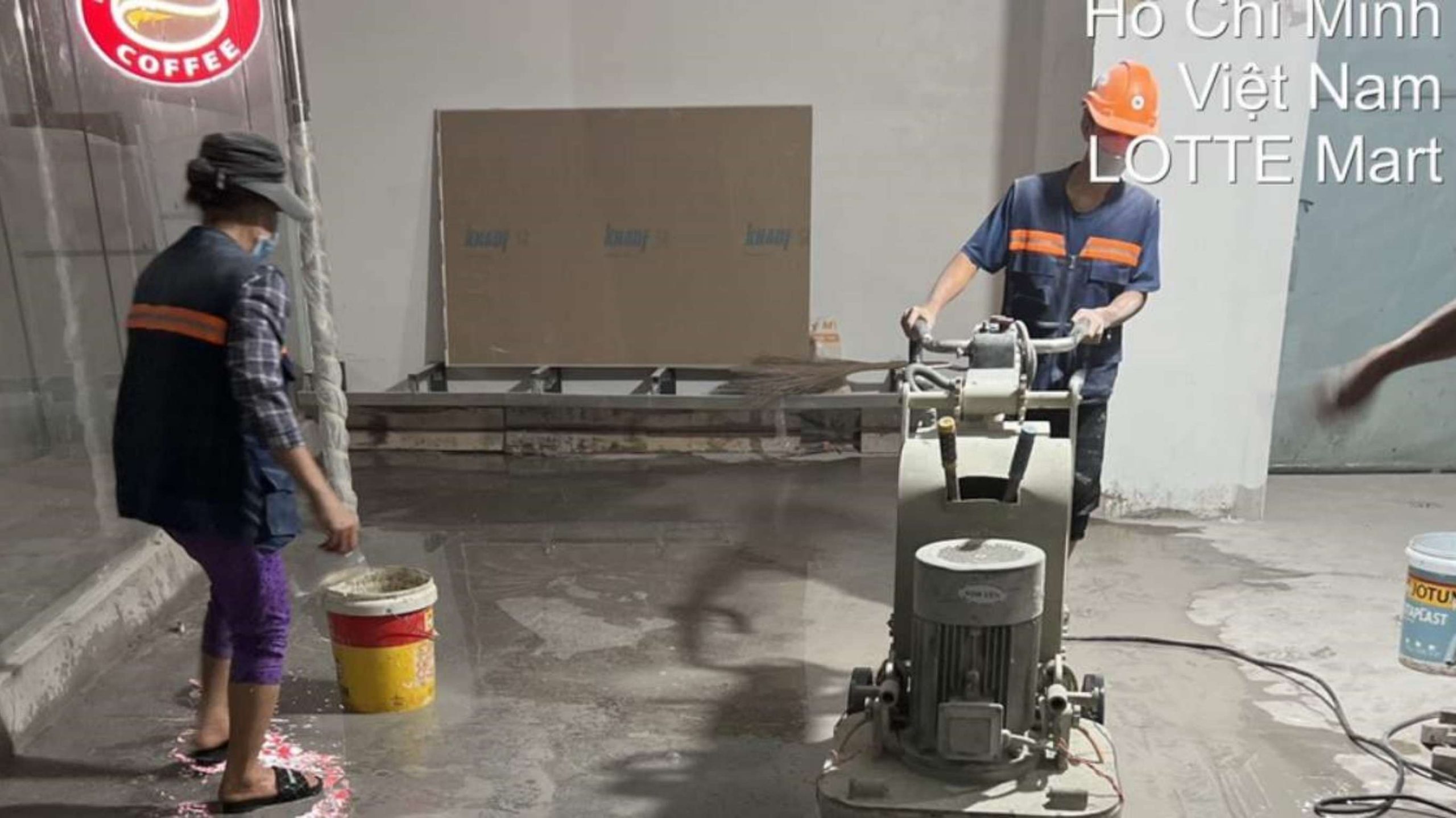 Lưu ý quan trọng khi thi công đánh bóng sàn nhà xưởng