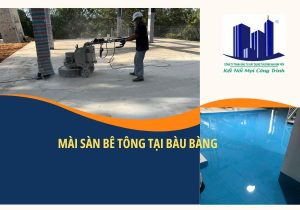 Mài Sàn Bê Tông Tại Bàu Bàng