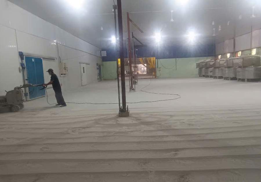 Đánh bóng sàn bê tông Mỹ Phước
