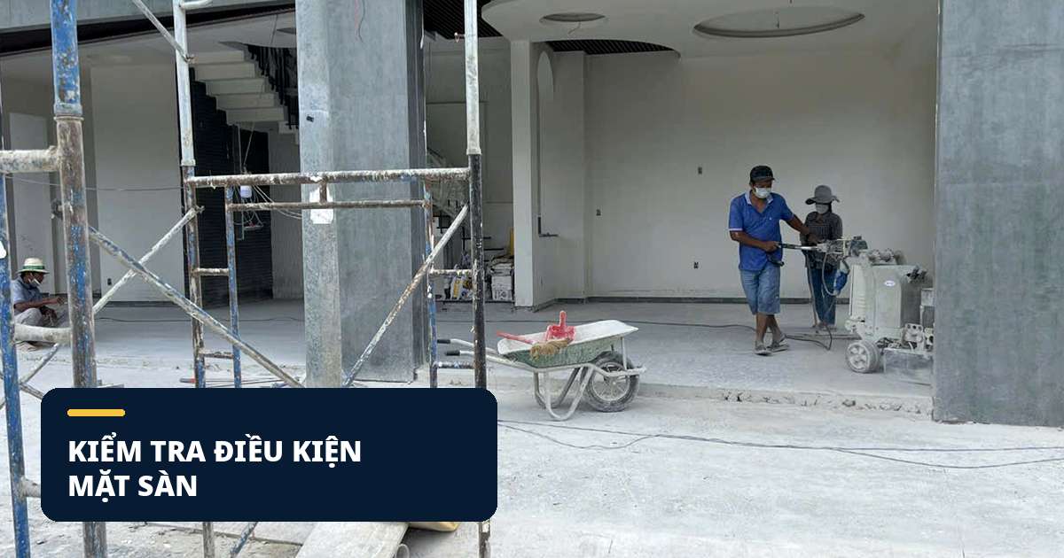 Xử lý bề mặt sàn nhà xưởng trước khi thi công sơn epoxy Xử lý bề mặt sàn nhà xưởng trước khi thi công sơn epoxy