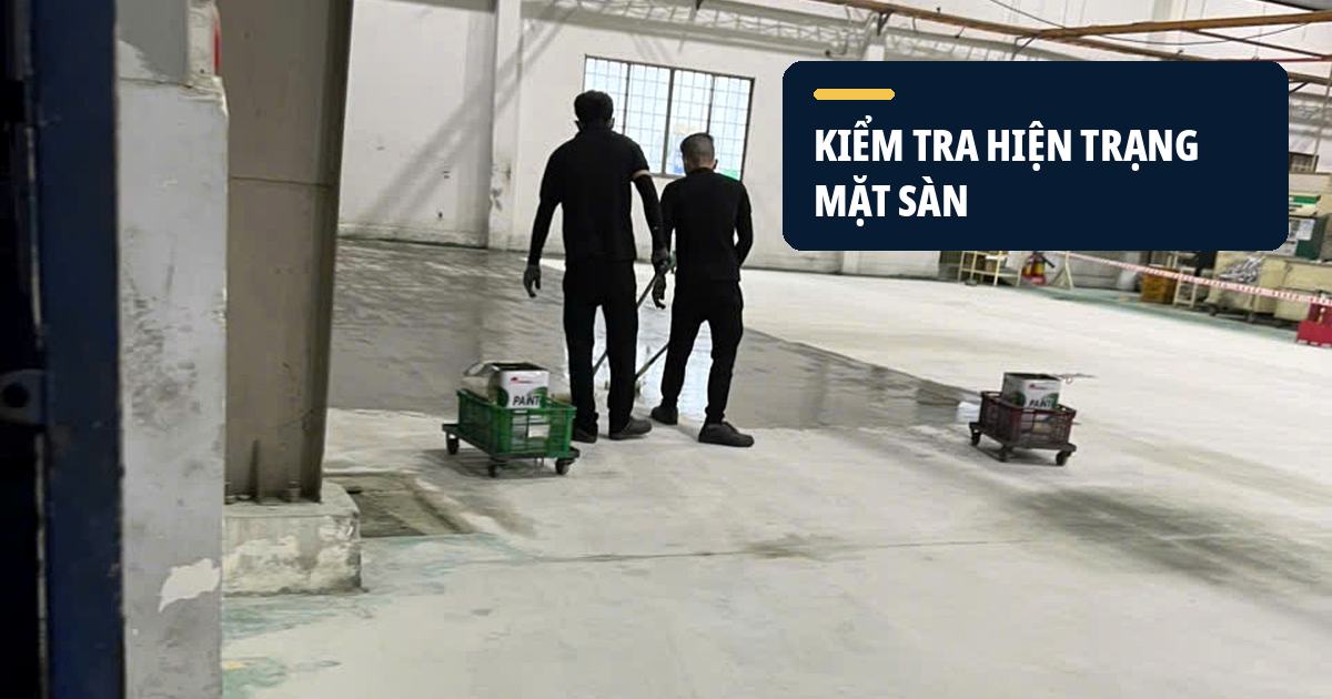 Kiểm tra độ bóng bề mặt sàn bê tông Kiểm tra sàn bê tông Bình Dương qua độ phản chiếu và độ bóng bề mặt