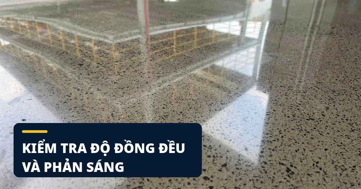 Bảo dưỡng sàn bê tông Bình Dương sau khi bề mặt đã hoàn thiện