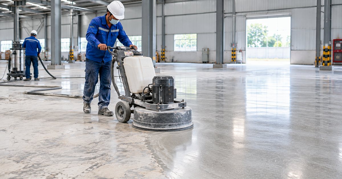 chi phí đánh bóng sàn bê tông mới so với phục hồi sàn cũ
