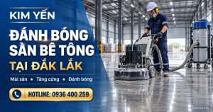 Hình minh họa dịch vụ mài, tăng cứng và đánh bóng sàn bê tông tại Đắk Lắk của Kim Yến